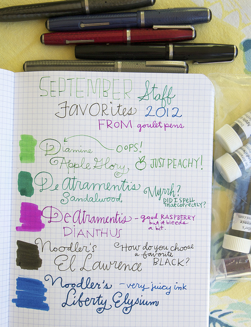 MORE Than Top Ten Fountain Pen Inks - The Well-Appointed Desk