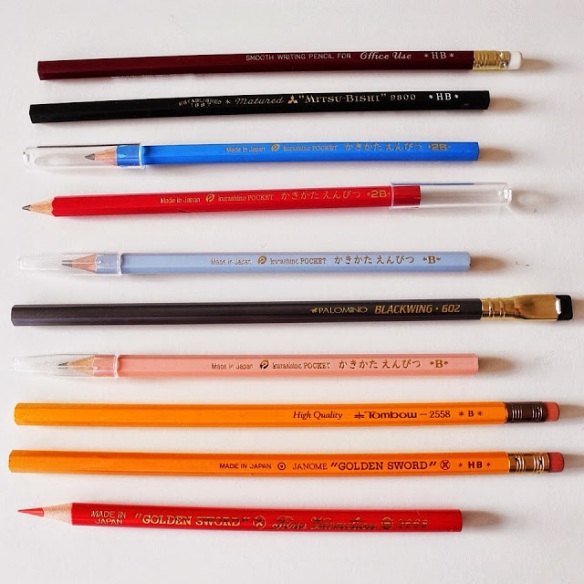 Japanese pencils