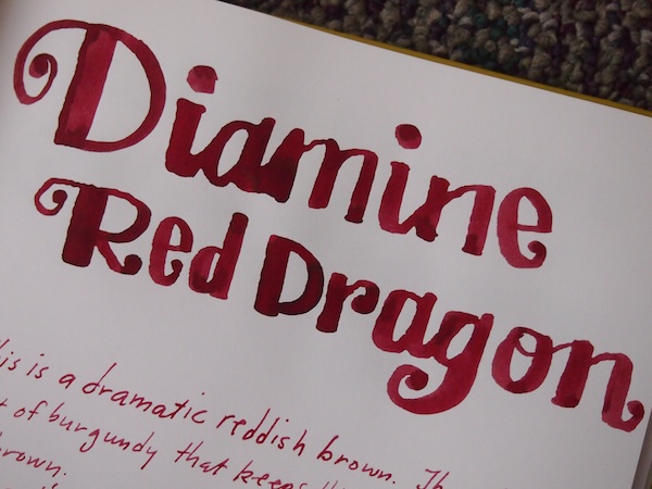 Diamine Red Dragon review