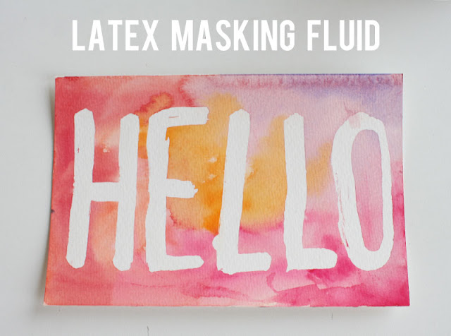 Liquid Masking Fluid demo (via Comic Tools)