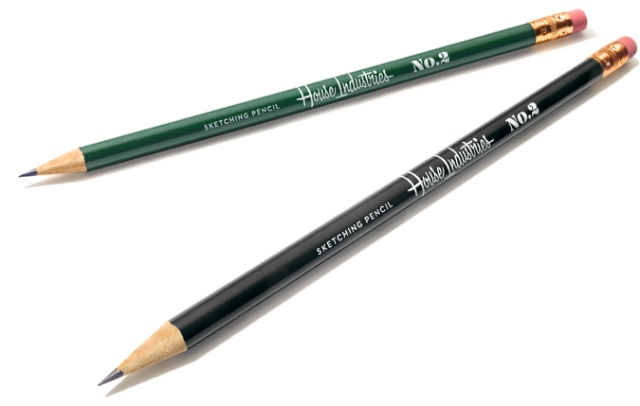 House Industries Pencils
