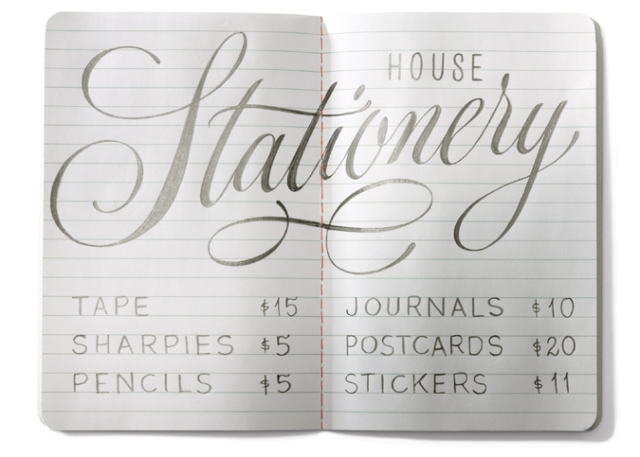 House Industries Stationery