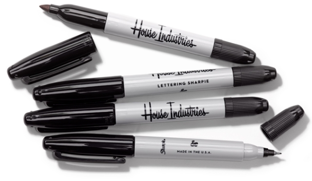 House Industries Sharpies