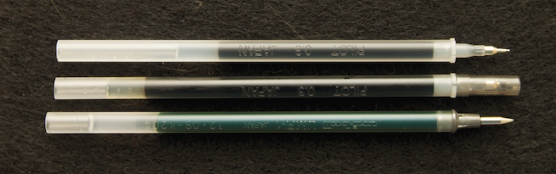 Parker Gel Pen Refill Fine Point 0.5 mm Blue - Office Depot